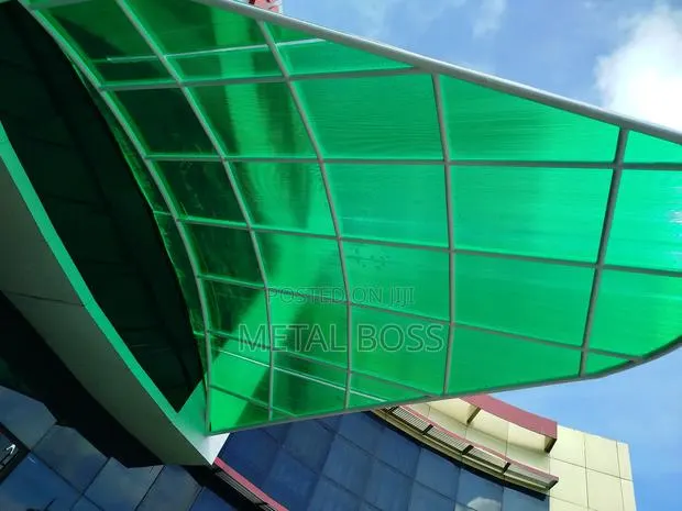 Polycarbonate Sheet Installation · Photo 1