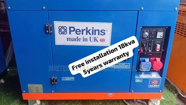 18kVA Perkins Diesel Generator | Industrial Power | Easy 18kVA · Photo 1