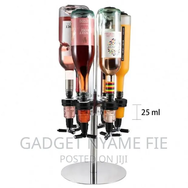 Alcohol/Wine Bottles Rotating Rack/Dispenser · Photo 1