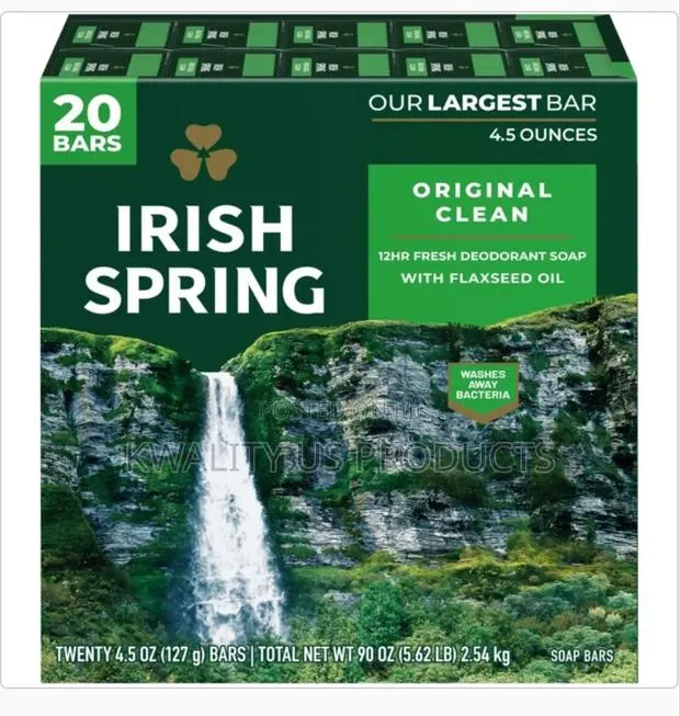 Irish Spring Bar Soap - 20 Pack · Photo 1
