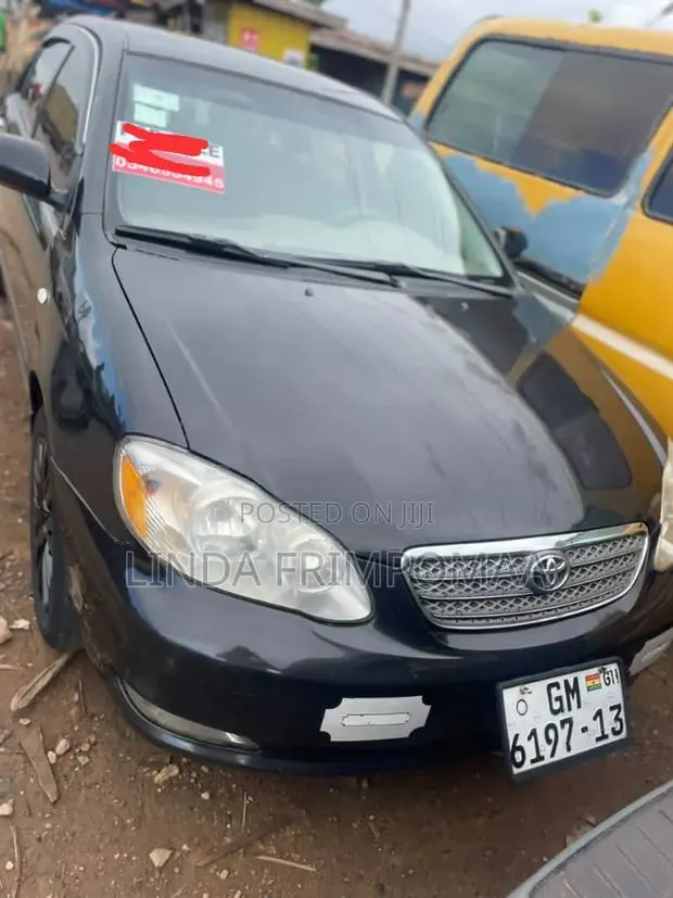Toyota Corolla 1.8 2008 Black · Photo 1
