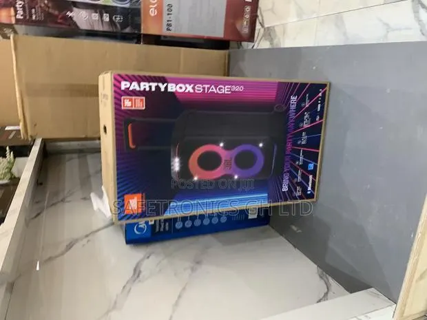 Adorable Sleek Black 240 Watts JBL Partybox 320 Bluetooth Speaker · Photo 1