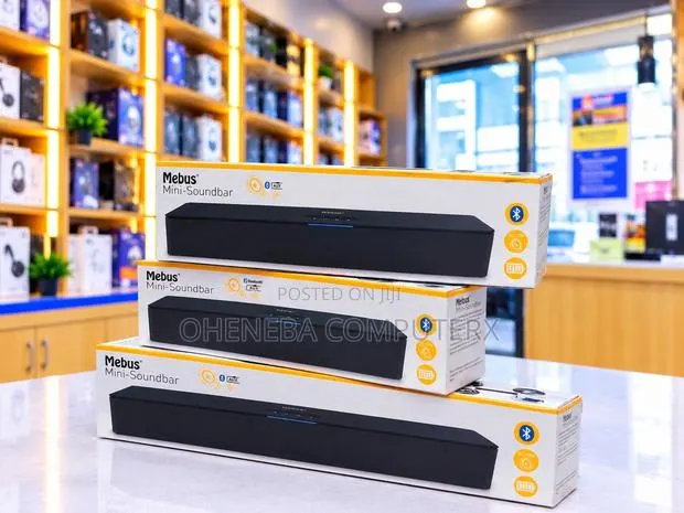 Mebus Mini Soundbar, 2.1Channel Bluetooth, Aux · Photo 1