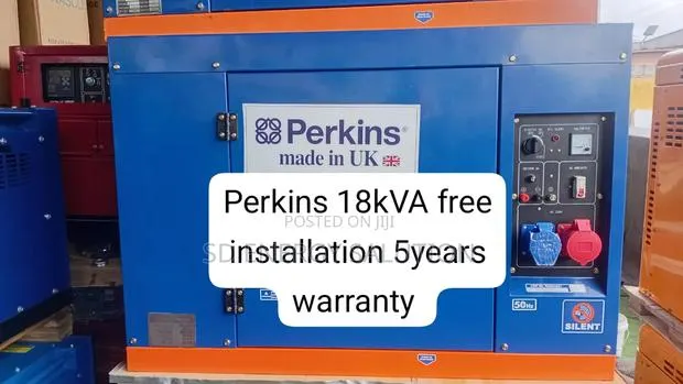 Perkins 18kva Soundproof Diesel Generator – Reliable Performance · Photo 1