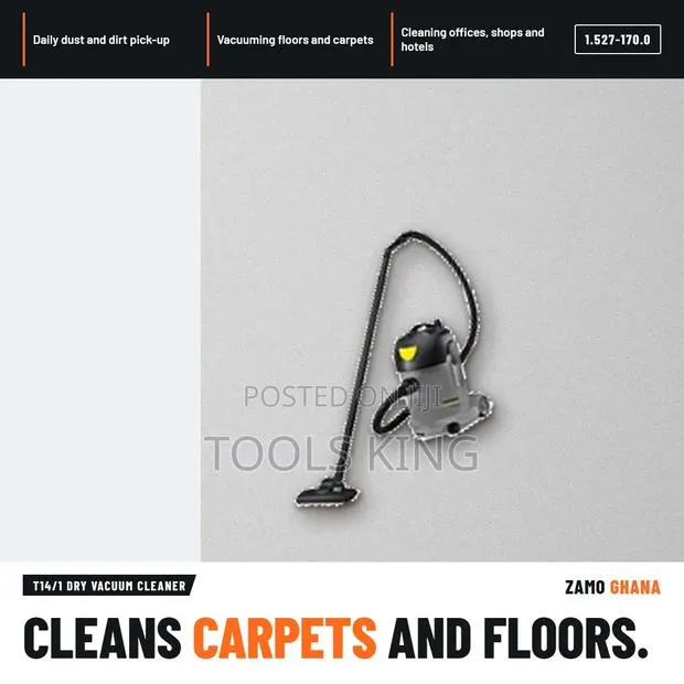 T14/1 Dry Vacuum Cleaner - 1.527-170.0 · Photo 1