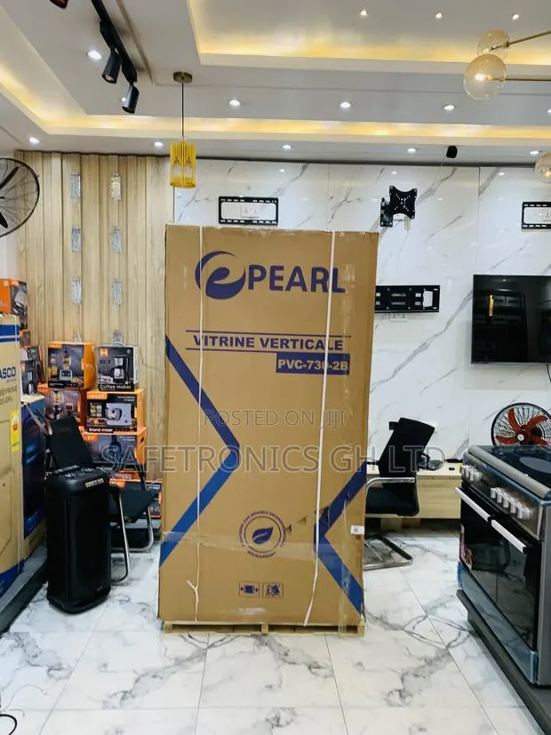 Reliable Sleek Pearl 610liters Double Door Display Fridge PVC-730-2b · Photo 1