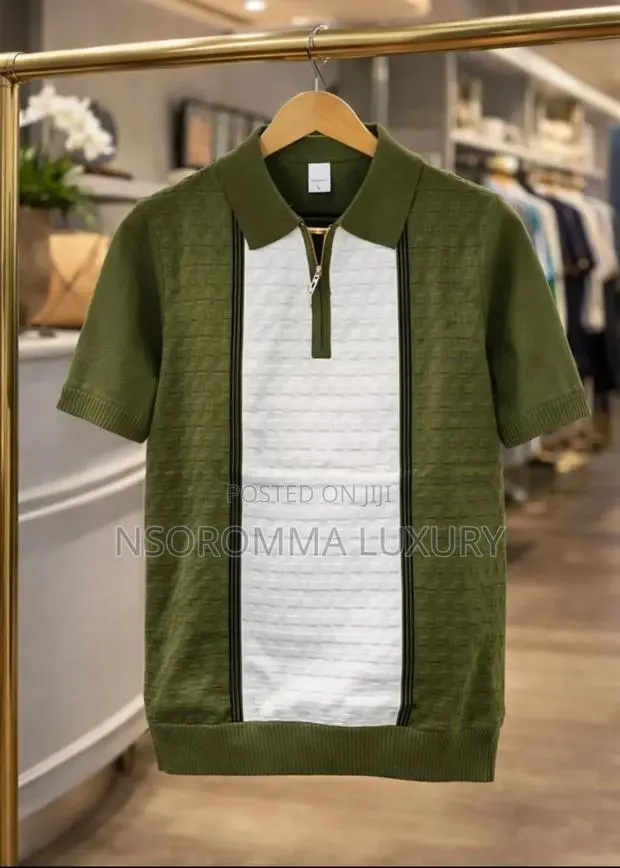 Quarter Zip Nitted Shirt · Photo 1