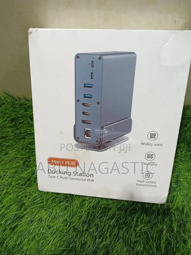 USB Type-C 16 IN 1 Docking Station Dual HDMI Ports · Photo 1