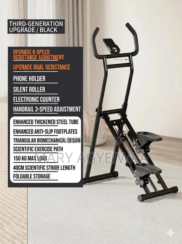 Upgraded Stepper Climber With Large Pedals (Fitness Equipment) · Photo 1
