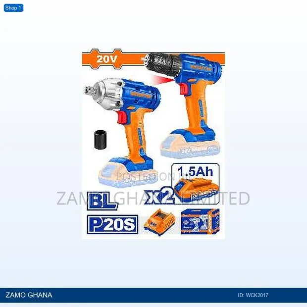 Cordless 2 PCS Combo - Wck2017 · Photo 1