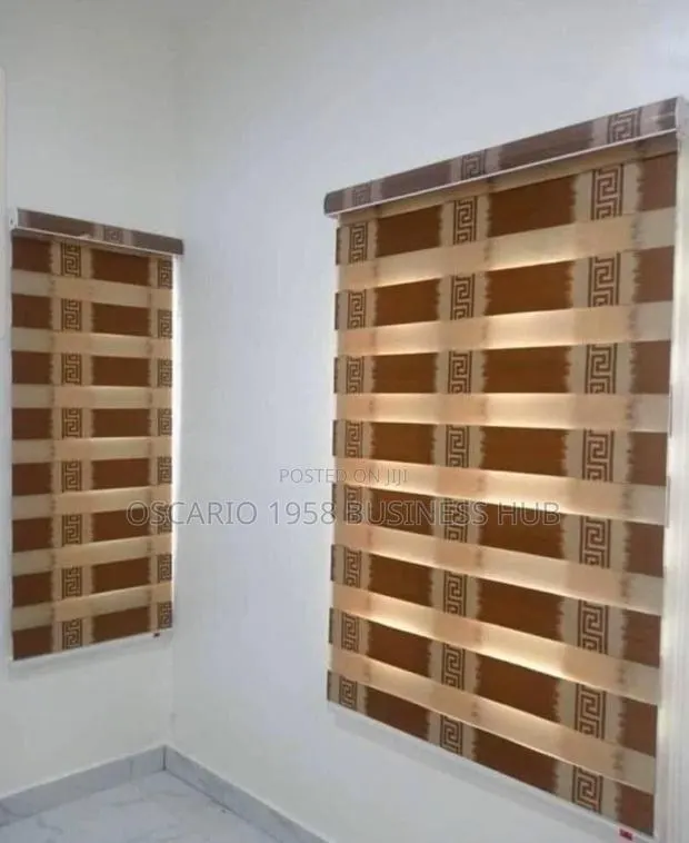 Zebra Window Blinds Curtains · Photo 1