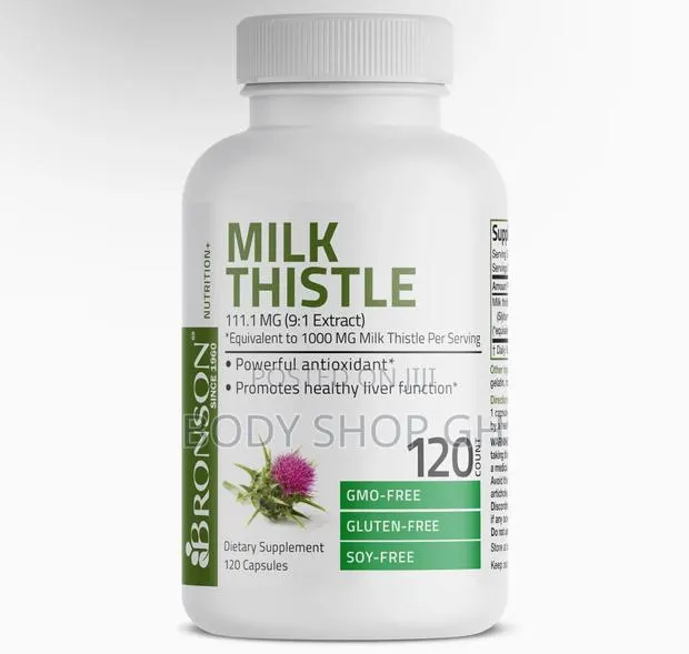 Milk Thistle + Dandelion Root - For Liver Health and Detox, · Photo 1
