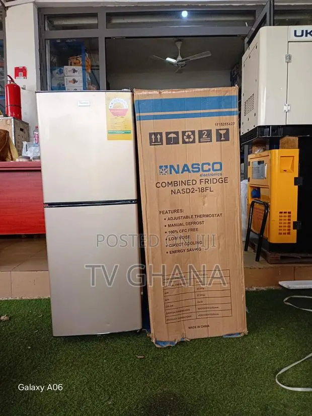 Nasco 136L Double Door Fridge – Premium Cooling Performance136L · Photo 1