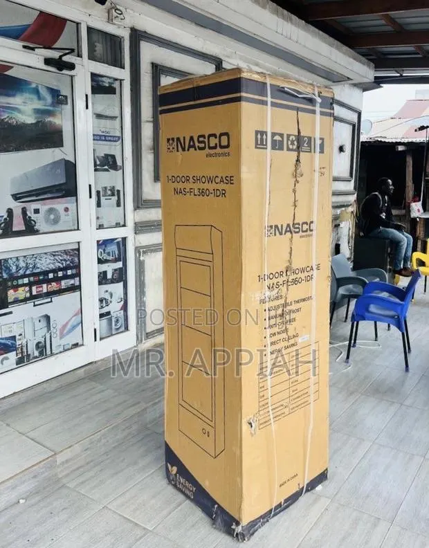 Premium Refrigerator Nasco Nas360fl -1dr Beverage Cooler · Photo 1