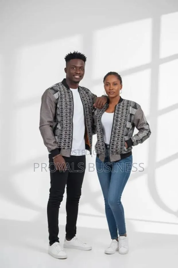 African Print Jacket · Photo 1