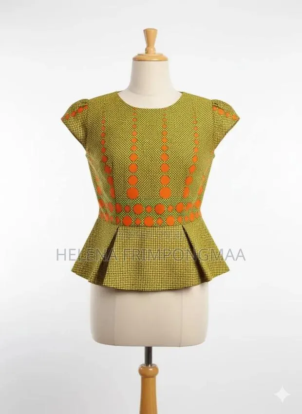 African Print Women's Top · Photo 1