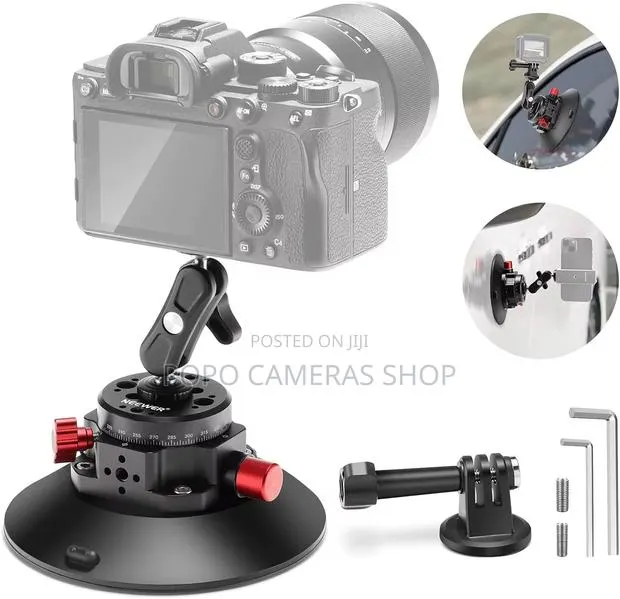 Neewer Ca013 6inches Camera or Phone Suction Cup Mount · Photo 1