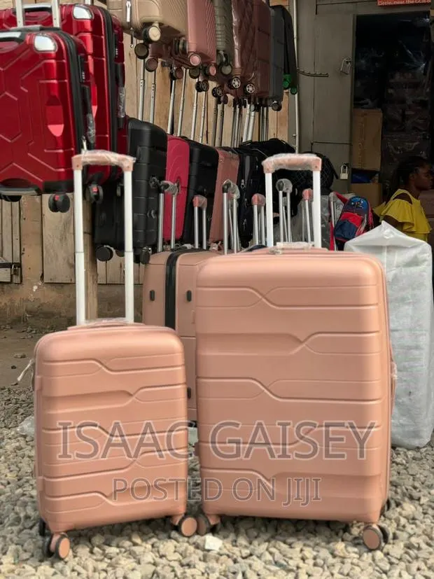 Two Set Anticrake Luggages Travel Bags: Large Small Sizes · Photo 1