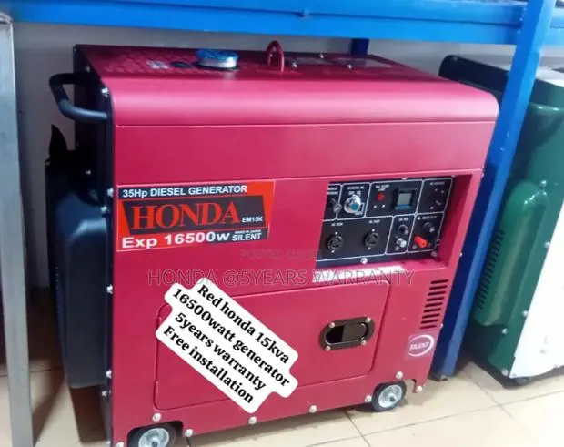 Sharp Energy Solution Honda 15kva 16500watt Diesel Generator · Photo 1