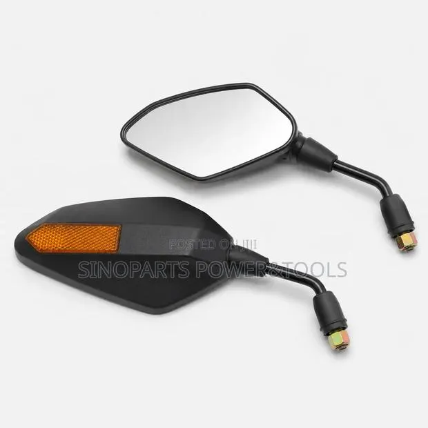 Universal Motorcycle Rear View Mirrors With Reflectors · Photo 1