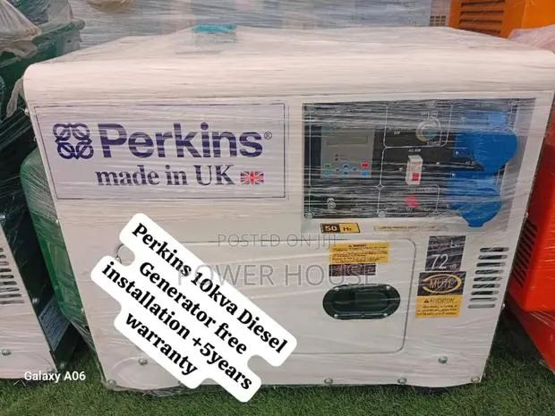 Magic Mint Perkins Diesel Generator 10kva Silent · Photo 1