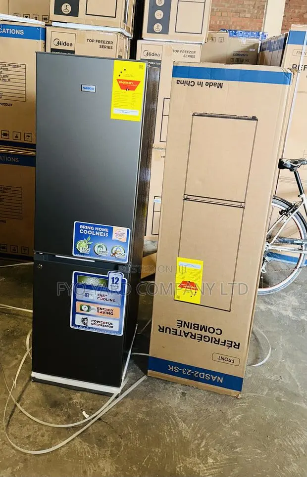 Keep Frozen With Nasco Double Door 170L Fast Cooling Refrigerator · Photo 1