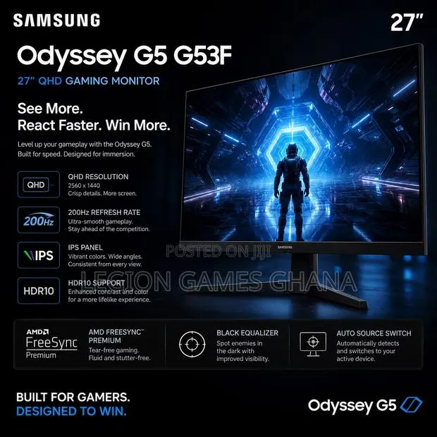 Samsung Odyssey G5 Gaming · Photo 1