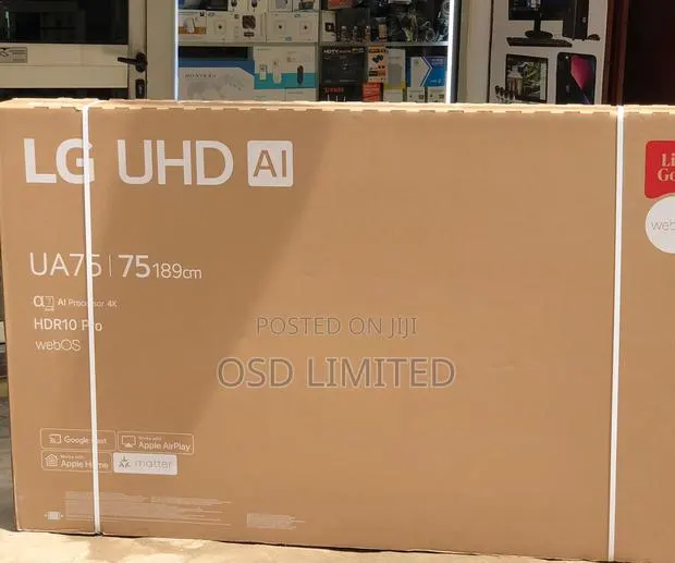 LG 75" Uhd Smart Webos TV · Photo 1