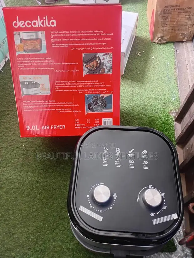 Smart Choice Decakila Air Fryer 9L Brand New · Photo 1