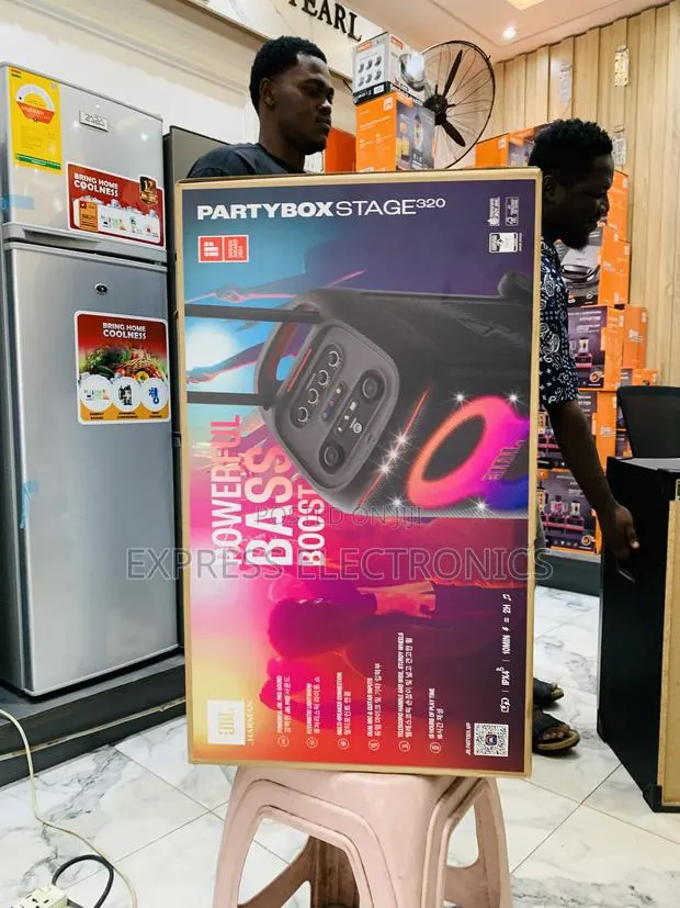 Get a New Sleek Sound System JBL 320 · Photo 1