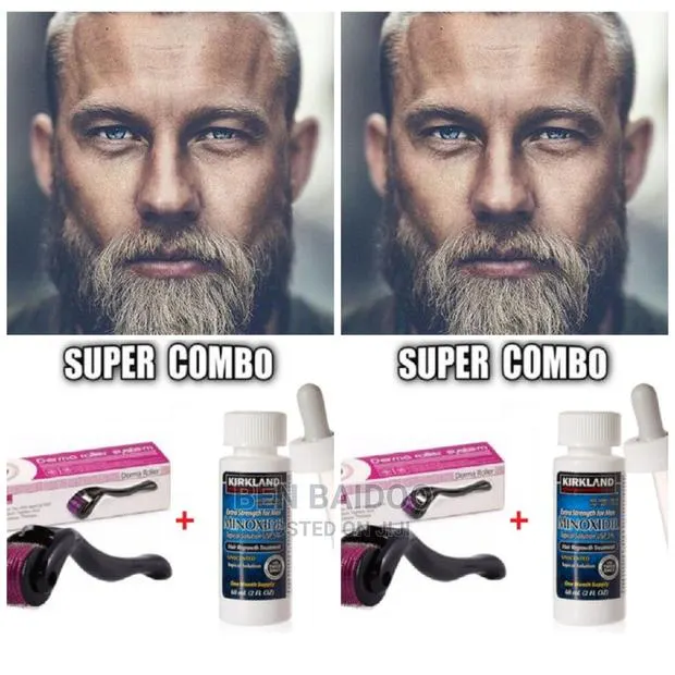 Best Beard Combo (Kirkland Oil And Derma Roller) · Photo 1