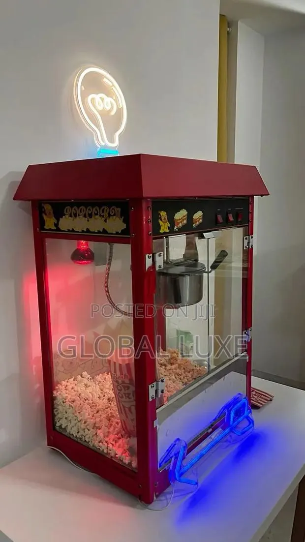 Commercial Popcorn Machine – Electric Popcorn Maker · Photo 1
