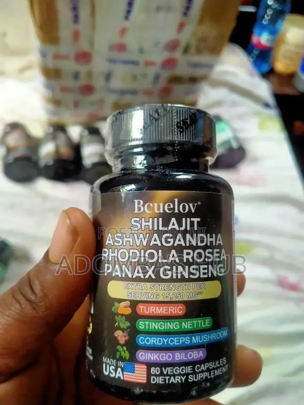 Shilajit Ashwagandha Rhodiola Rosea Panax Ginseng · Photo 1
