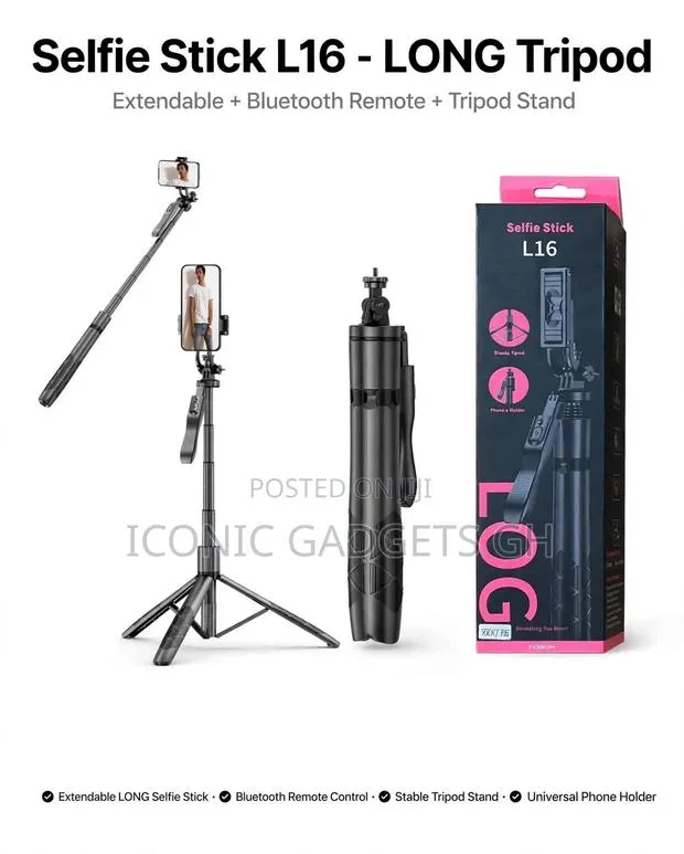 Selfie Stick L16 - LONG Tripod · Photo 1