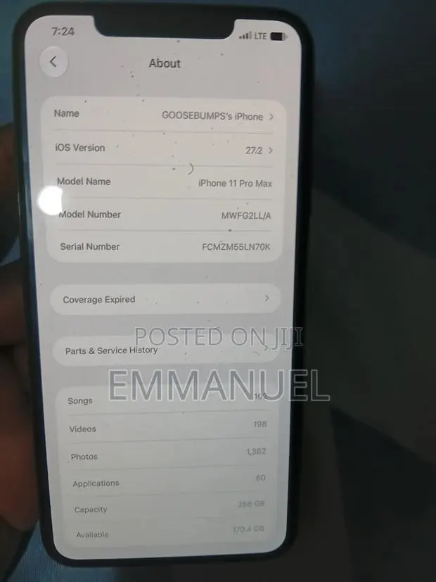 Apple iPhone 11 Pro Max 256 GB Gold · Photo 1