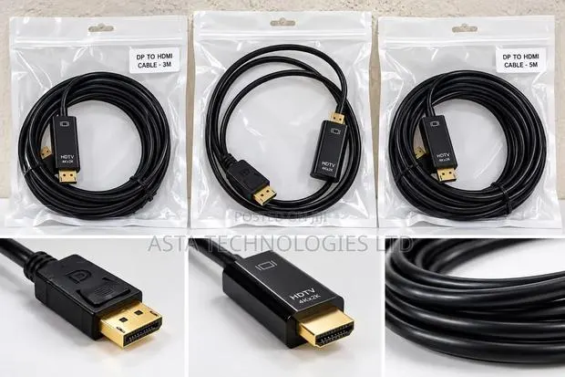 DP to HDMI Connector 1.5 Meter · Photo 1