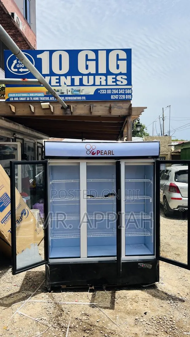 Get Affordable Pearl 3 Door Beverages Cooler(Glass Door) · Photo 1
