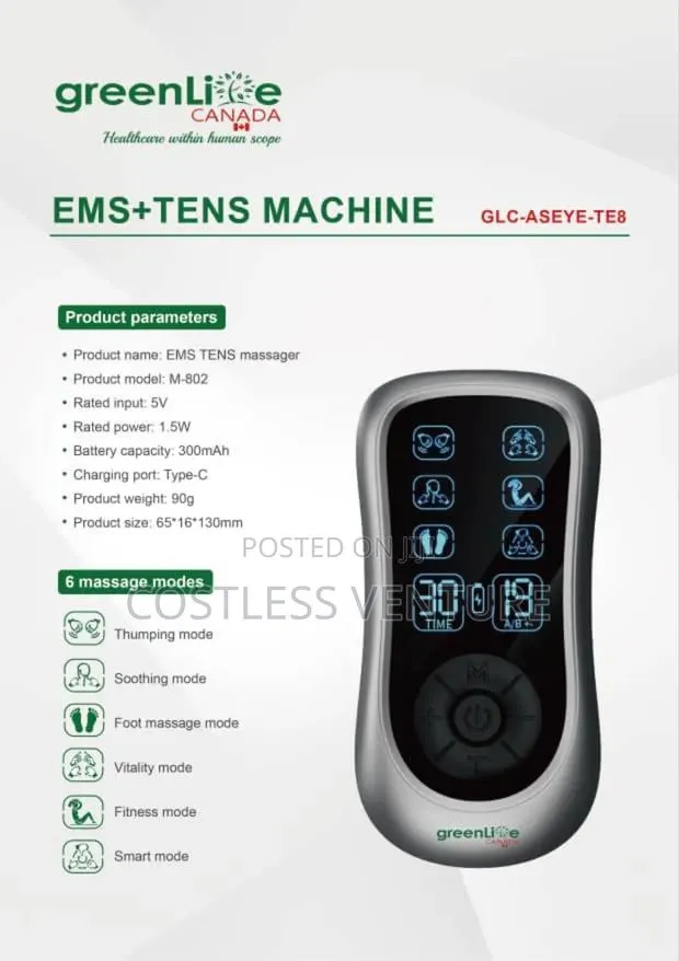 Greenlife Canada Ems+Tens Machine · Photo 1