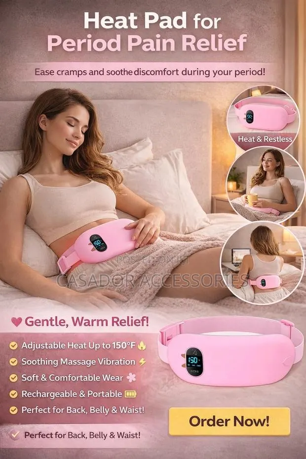 Menstrual Pain Relief Heating Pad · Photo 1