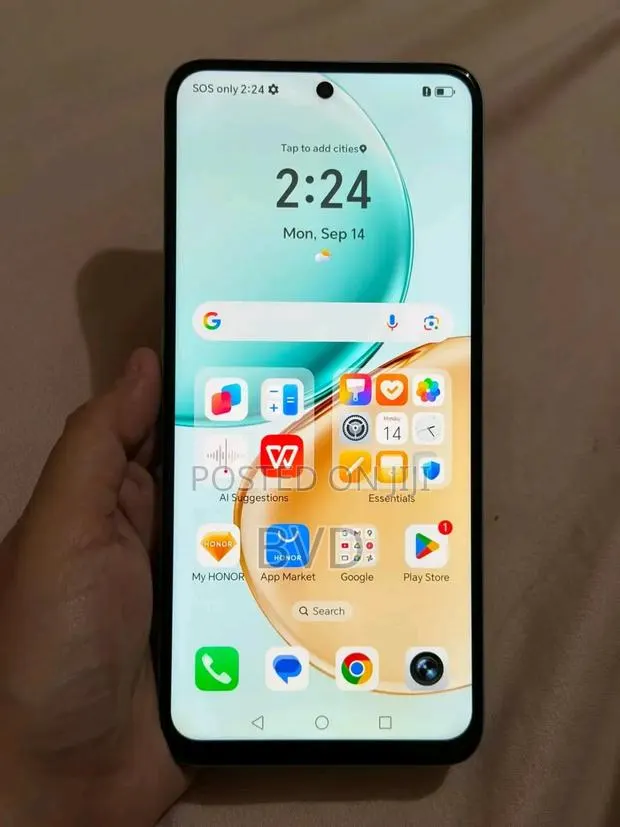Honor X7d 256 GB Green · Photo 1