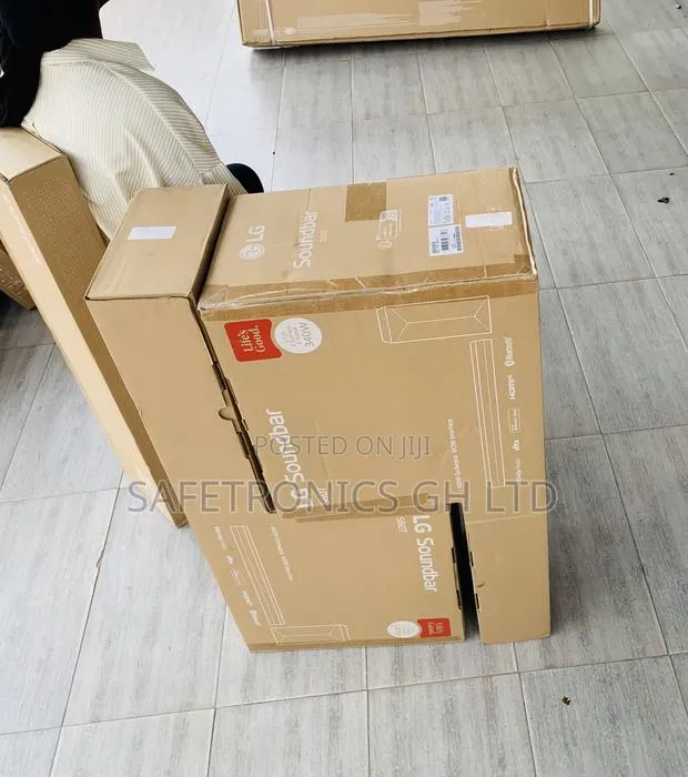 Secure Black Lg Soundbar for Tv With Dolby Audio 3.1 Ch, S60t · Photo 1