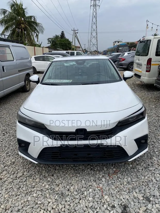 Honda Civic EX 2022 White · Photo 1