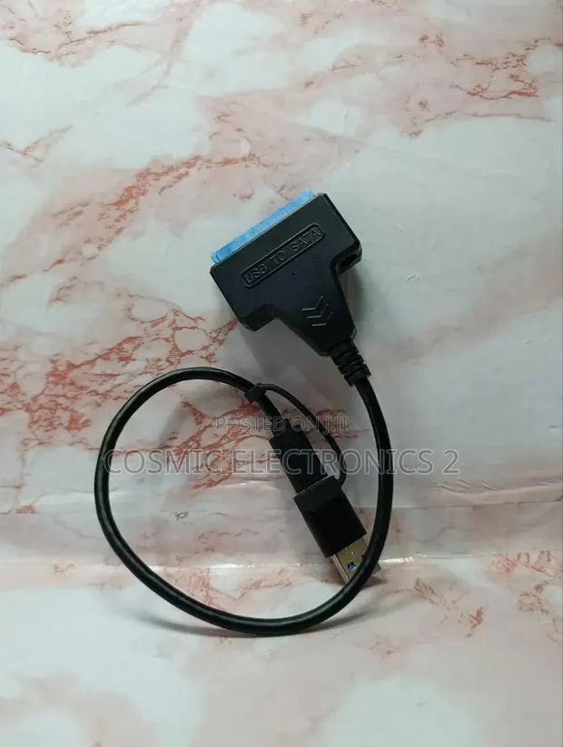 Usb to Sata Cable Black · Photo 1
