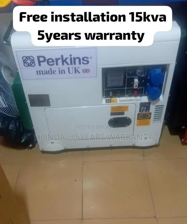 Perkins 15kva Silent Diesel Generator – Reliable Backup Power · Photo 1