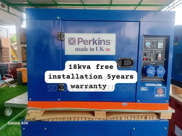 Unplug Fear Plug Power With Perkins 18kva Diesel Generator · Photo 1