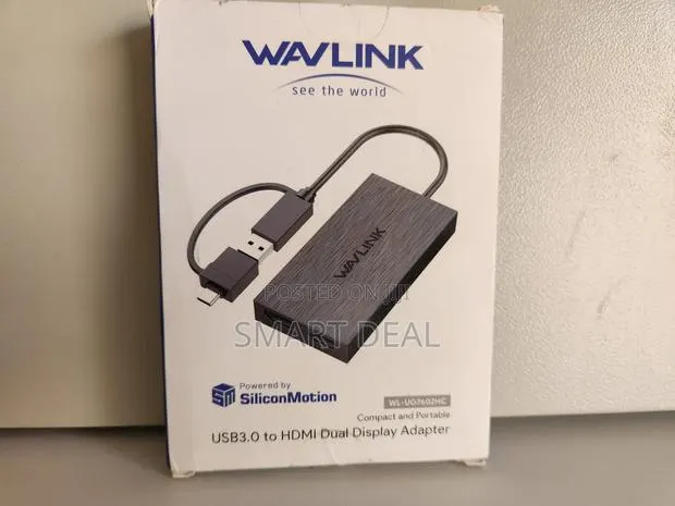 Usb and Type C to 3 Hdmi · Photo 1