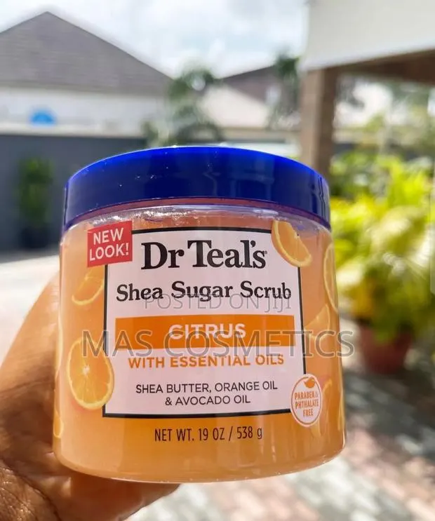Dr Teals Sugar Scrub Citrus Essential Oils With Vitamin C · Photo 1