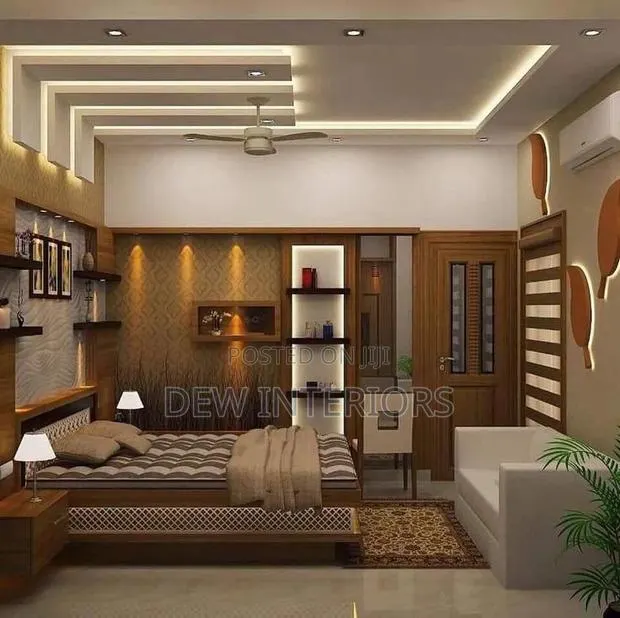 Plaster Board Ceiling Design and Painting · Photo 1