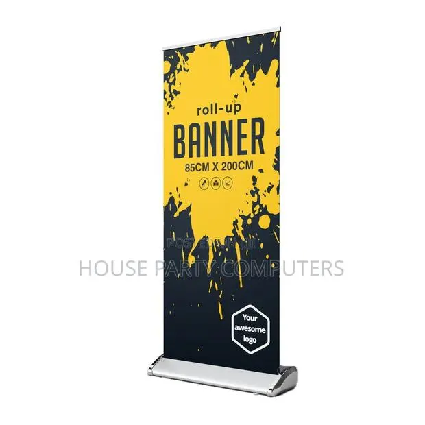 Broad Base Roll Up Display Stand · Photo 1