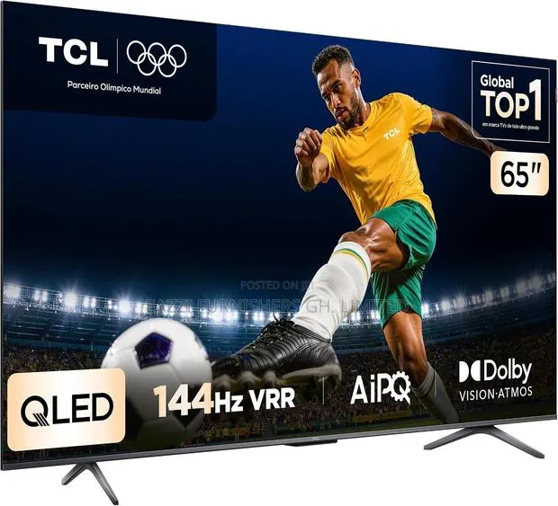 65 Inches TCL Premium Qled High End Master Game Tv 144 Hz Smart Uhd · Photo 1